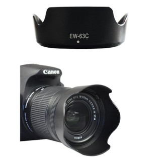 ภาพขนาดย่อของภาพหน้าปกสินค้าCanon Lens Hood EW-63C for EF-S 18-55 STM จากร้าน sskauto บน Shopee ภาพที่ 1