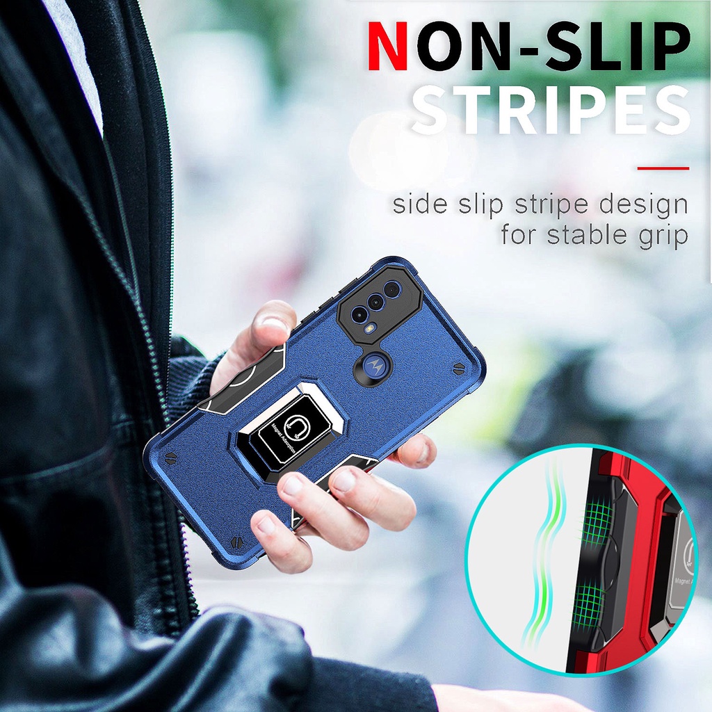 เคสโทรศัพท์มือถือ-ซิลิโคนนิ่ม-กันกระแทก-พร้อมแหวนแม่เหล็ก-สําหรับ-motorola-e20-e30-e40-moto-e7-power-2021