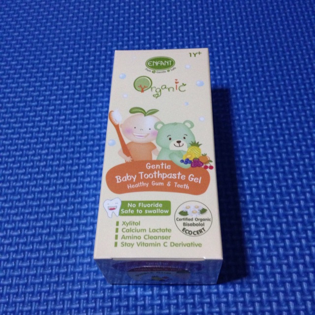 ยาสีฟัน-enfant-organic-30ml
