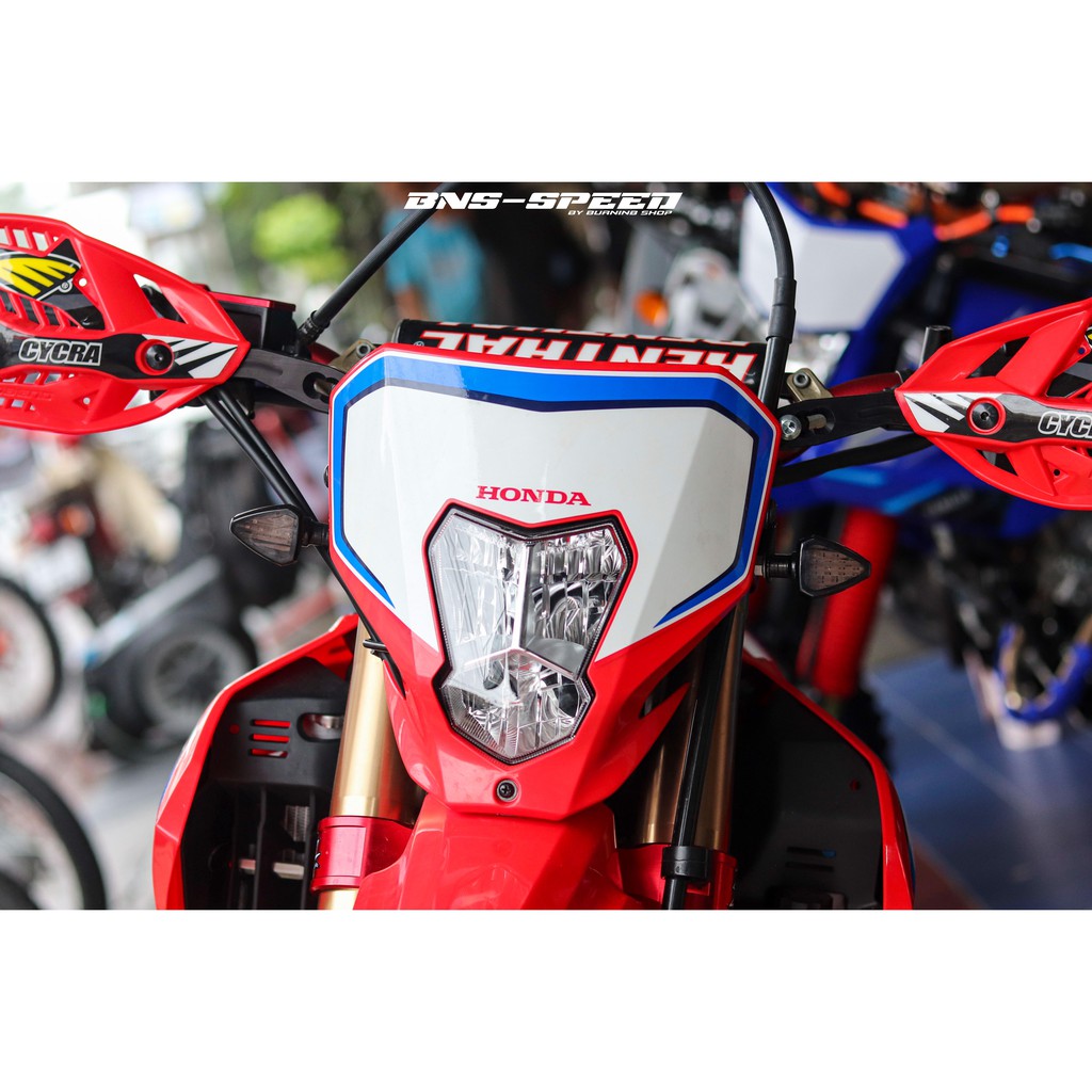 ขายึดไฟเลี้ยว-หน้ากาก-klx230-klx250-wr155r-crf250-300-หูยึดไฟเลี้ยว-หูยึดหน้ากาก-ขายึดหน้ากาก-super-zero