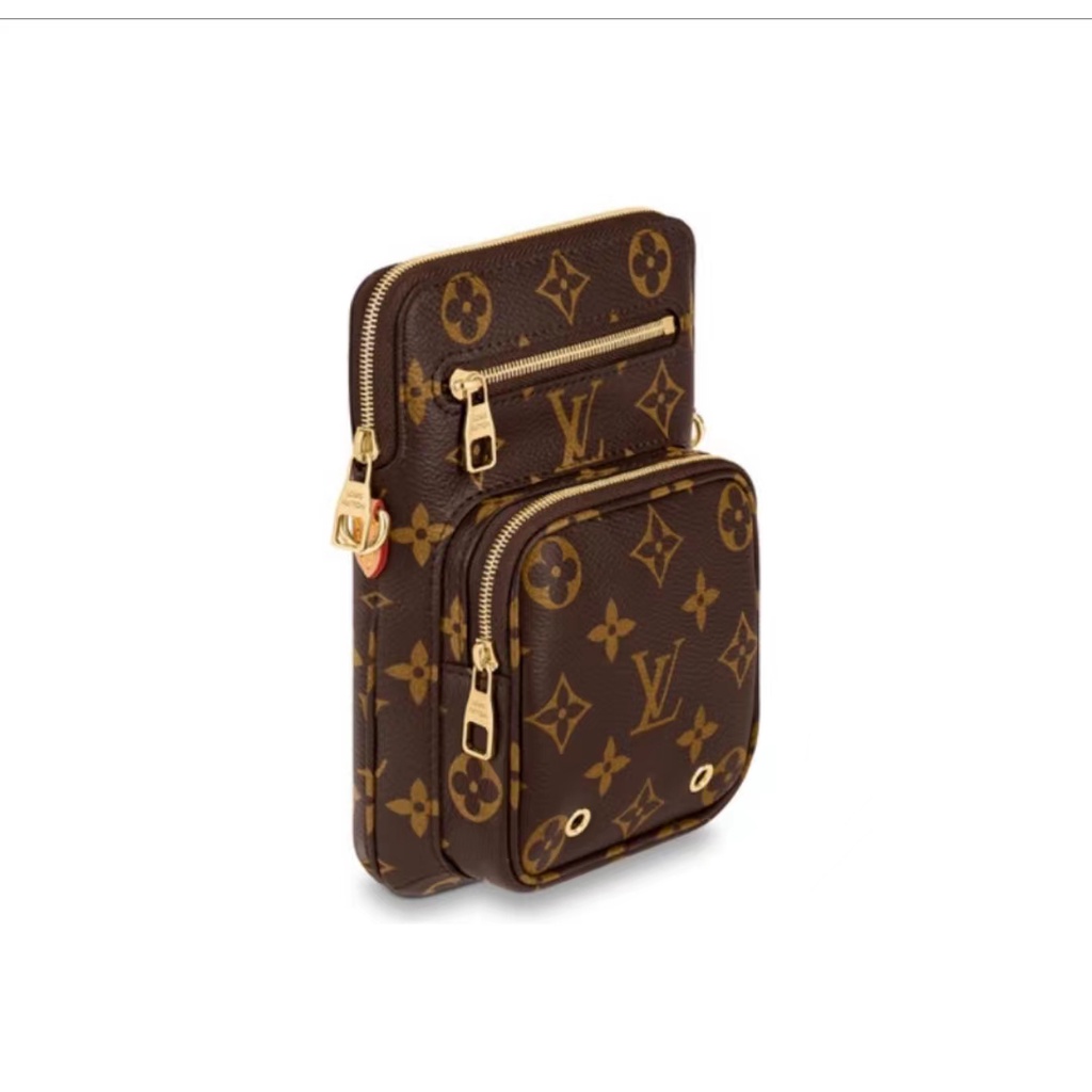 หลุยส์-วิตตอง-louis-vuitton-louis-vuitton-utility-phone-pocke-กระเป๋าใส่โทรศัพท์อเนกประสงค์-สายสะพายไหล่สีขาว-นำเข้าจา