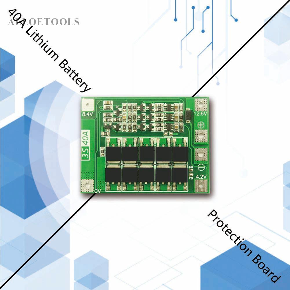 alo-3s-40-a-li-ion-ลิเธียมแบตเตอรี่เซลล์โมดูล-pcb-bms