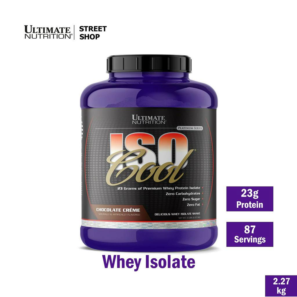 Ultimate Nutrition - ISO COOL [2.27kg / 5lb] Whey Isolate Protein 87 ...