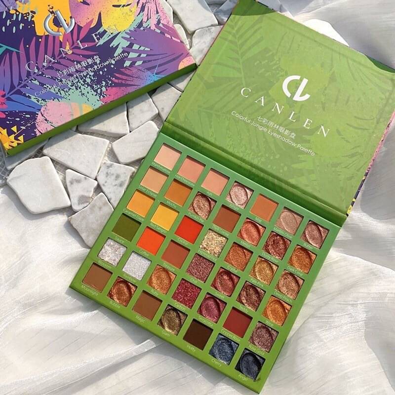 พาเลทอายแชโดว์-42-สี-canlen-colorful-jungle-eyeshadow-palette-1976