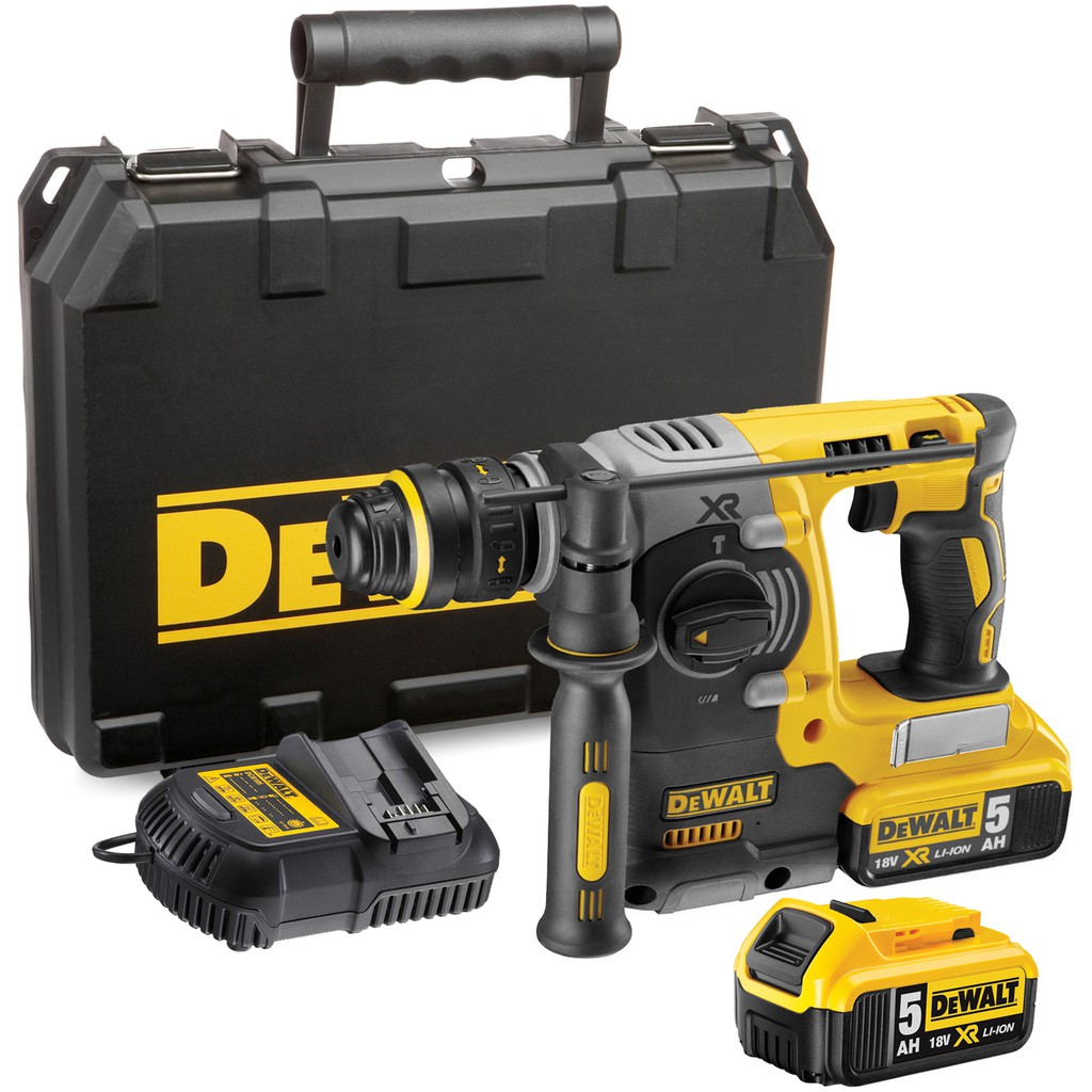 dewalt-สว่านโรตารี่ไร้สาย-3-ระบบ-24mm-dch273b-เครื่องเปล่า-dch273p2-ชุดแบต2ก้อน-dch273p1t-ชุดแบต-1-ก้อน