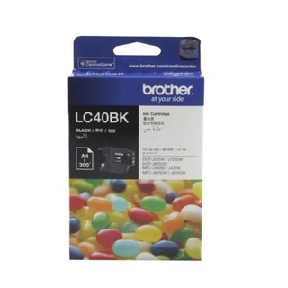 ตลับหมึกอิ้งค์เจ็ท [Brother] LC-40BK สีดำ