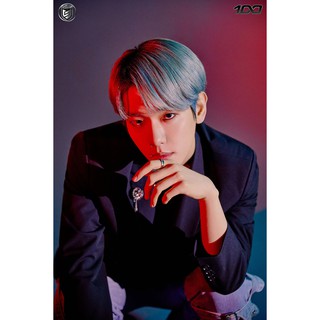 โปสเตอร์ แบคฮยอน Baek Hyun SuperM ซูเปอร์เอ็ม บอยแบนด์ เกาหลี  Korea Boy Band K-pop kpop Poster ของขวัญ รูปภาพ ภาพถ่าย