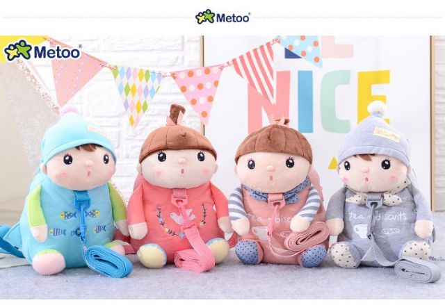 ภาพหน้าปกสินค้าเป้จูงเด็ก เป้กันเด็กหลง กระเป๋าจูงเด็ก Metoo จากร้าน adaykidsshop บน Shopee