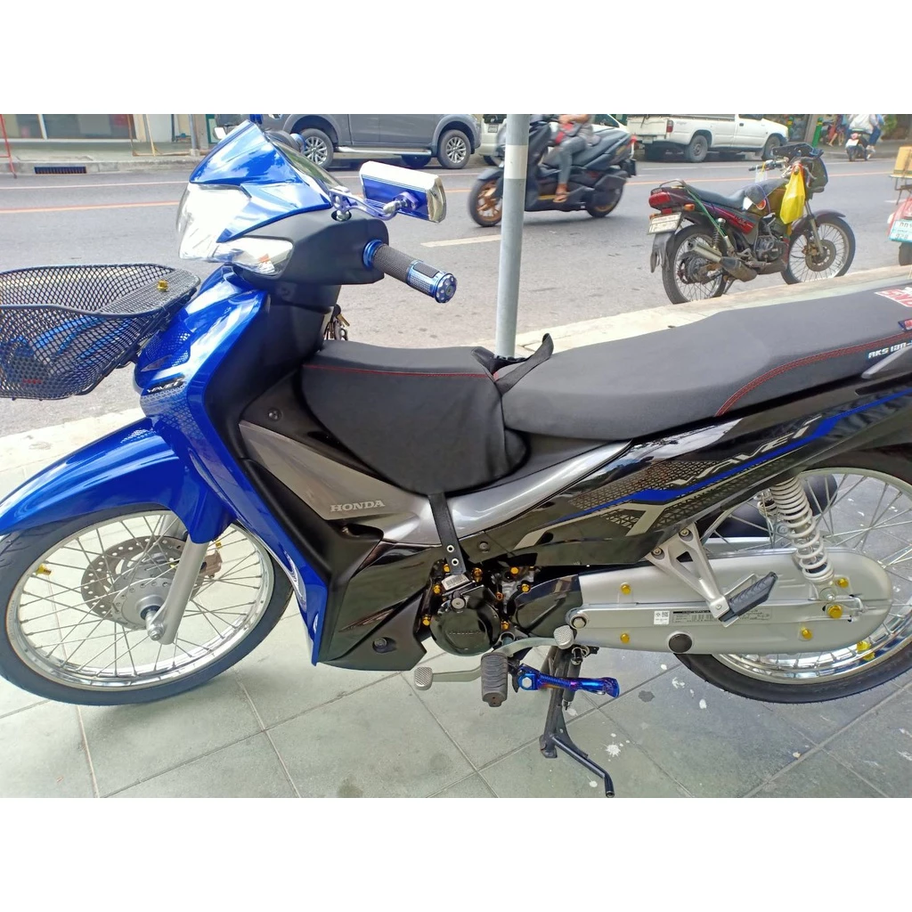 AV เบาะฟองน้ำเสริม WAVE110 i เวฟ110ไอ ปี 2009 -2022 wave110i เวฟไอ เบาะเสริมเด็ก เบาะนั่งเด็ก เบาะเด็ก เวฟ ไอ รูปที่ 3