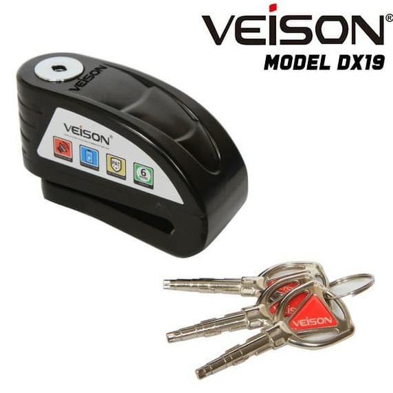 ดิสก์ล็อคดิสก์ ดิสก์ล็อค Veison DX19 + นาฬิกาปลุก | Shopee Thailand