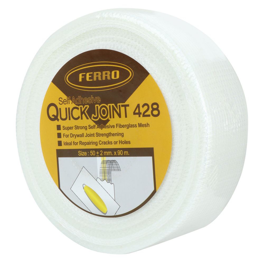 วัสดุประสานและอุดรอยรั่ว-เทปกาวตาข่ายferro-quickjoint428-50-mmx90m-เคมีภัณฑ์ก่อสร้าง-วัสดุก่อสร้าง-ferro-quickjoint428-5