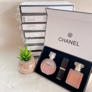 CHANEL SET  3 in 1   เซตน้ำหอมชาแนล มีกล่อง♥️