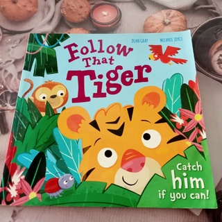 หนังสือปกอ่อน Follow That Tiger มือสอง