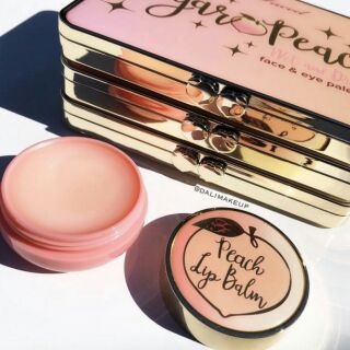 ลิปบาล์มพร้อมกลิ่นหอมของพีชและครีม Too Faced Peach Lip Balm  5 g (nobox)