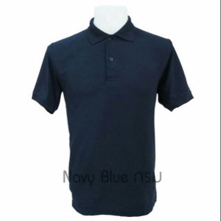 สินค้า เสื้อโปโล Tong Polo ผ้าTCแท้ เนื้อSupersoft & ExtraCool  สีกรม ดำ ขาว เทาดำ