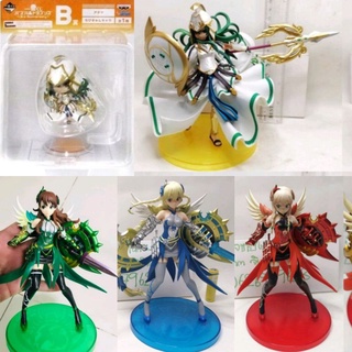 (แท้/มือ2)​ Puzzle &amp; Dragons Figure Collection Vol.7 Ibaraki Souki Graceful Valkyrie,3rd Anniversary Athena Kyun-Chara