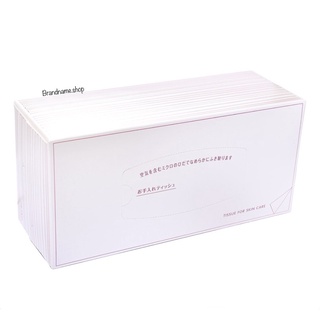 Shiseido tissue for skin care 320 แผ่น (160คู่) กระดาษทำความสะอาดหน้า