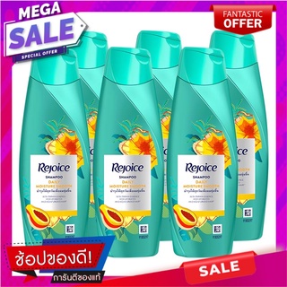 รีจอยส์ แชมพู ริช ซอฟท์ สมูท 70 มล. x 6 ขวด ผลิตภัณฑ์ดูแลเส้นผม Rejoice Shampoo Soft &amp; Smooth 70 ml x 6 Bottles