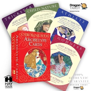 ไพ่ออราเคิล Archetype Cards Caroline Myss (ของแท้ 100%) สินค้าพร้อมส่ง ไพ่แท้, ร้าน Dragon TAROT