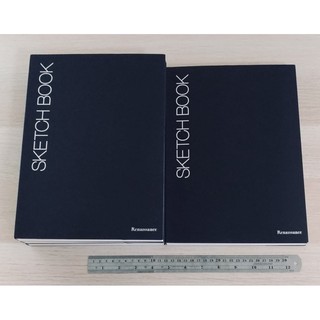 ภาพขนาดย่อของสินค้าสมุดสเก็ตช์ Sketchbook หนา 100 แกรม จำนวน 120 แผ่น ขนาด a4, a5 ไม่มีเส้น สมุดวาดรูป