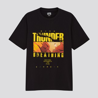 Uniqlo เสื้อยืดแขนสั้น พิมพ์ลายมังงะ (UT) สําหรับผู้ชาย (Demon Slayer Series) 88