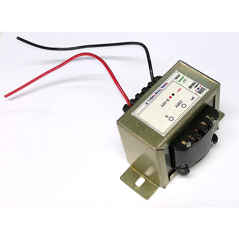 หม้อแปลง-ac220v-ac10v-1a-transformer-แปลง-220vac-เป็น-10vac-1-amp