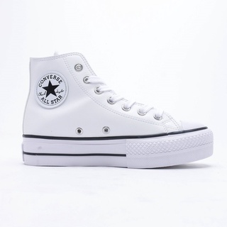 Converse All Star Lift รองเท้าแพลตฟอร์มหนัง แฟชั่นสําหรับผู้หญิง -1360