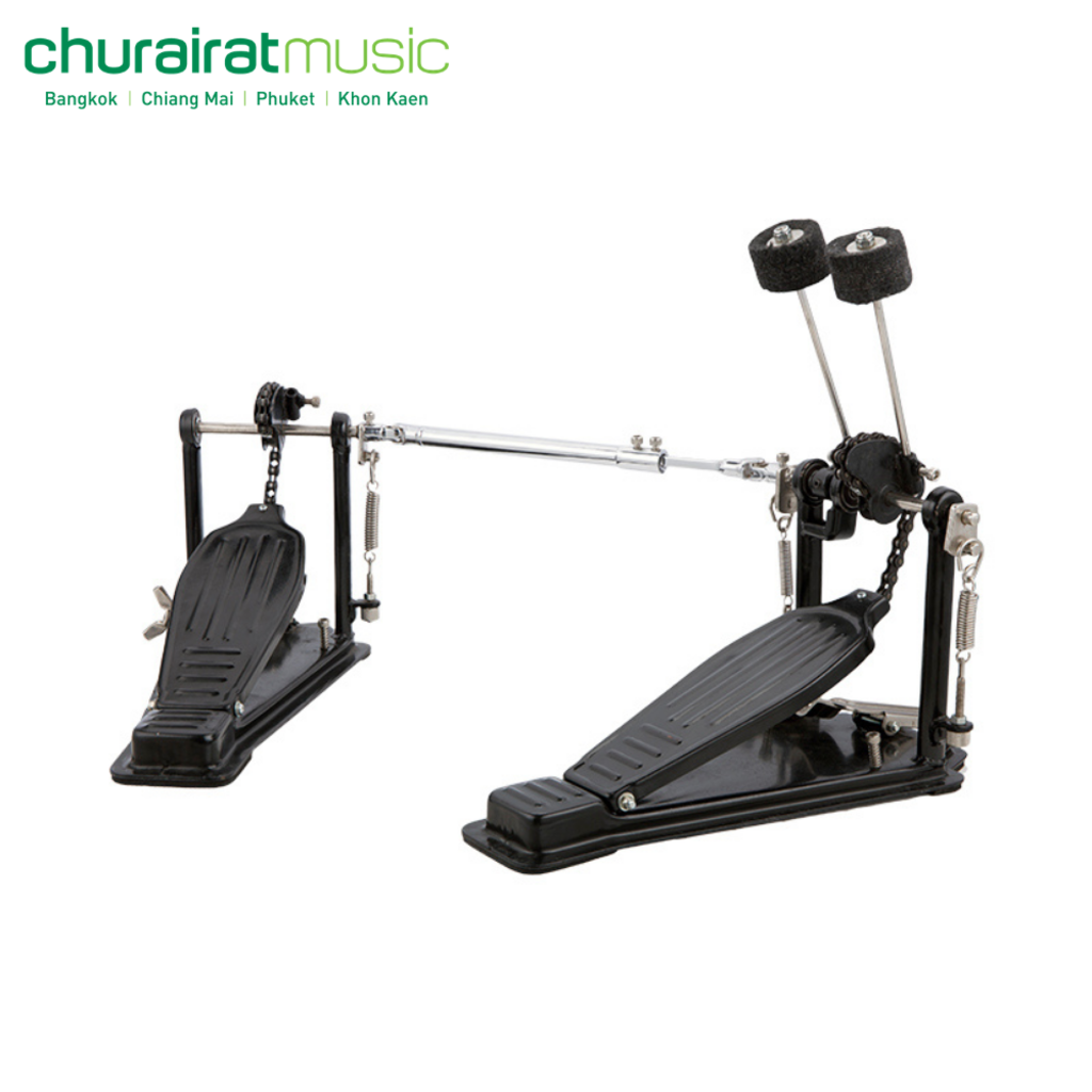 double-bass-drum-pedal-กระเดื่องกลอง-คู่-by-churairat-music