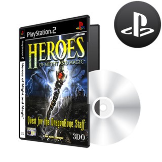 แผ่นเกมส์ PS2 - Heroes of Might and Magic Quest for the DragonBone Staff [USA]