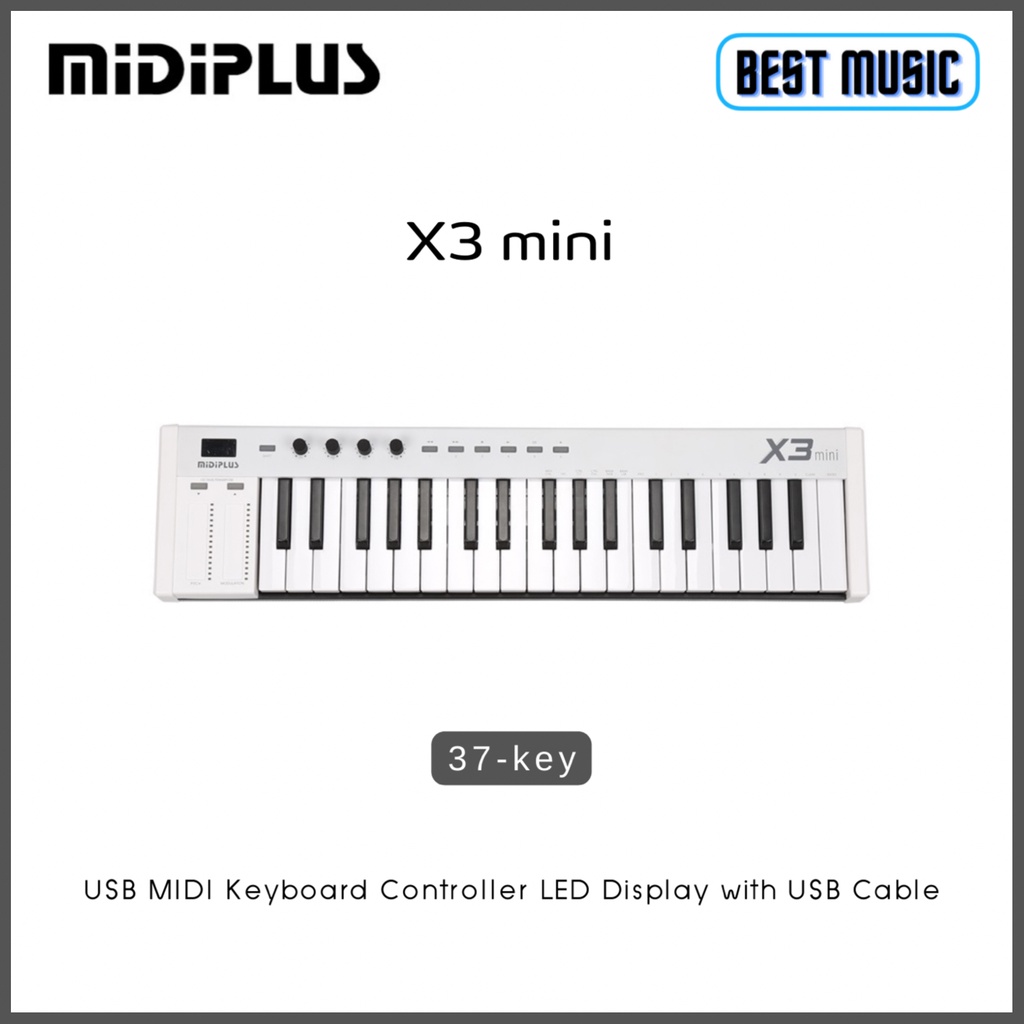 midiplus-x3-mini-usb-midi-keyboard-37-คีย์-คีย์บอร์ดใบ้