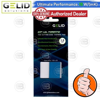 ภาพหน้าปกสินค้า[CoolBlasterThai] Gelid GP-ULTIMATE Thermal Pad (1 PCS) 120x20 mm./1.5 mm./15.0 W/mK (TP-GP04-R-C) ซึ่งคุณอาจชอบราคาและรีวิวของสินค้านี้