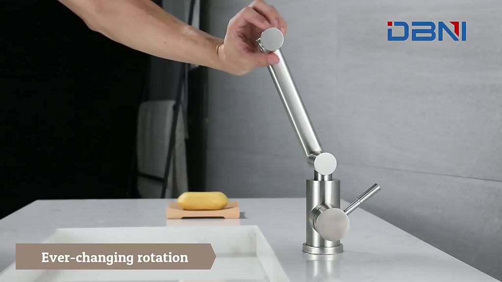 Stainless Steel Grade 304 Water Tap with Anti-Splash Feature, Rotatable ...