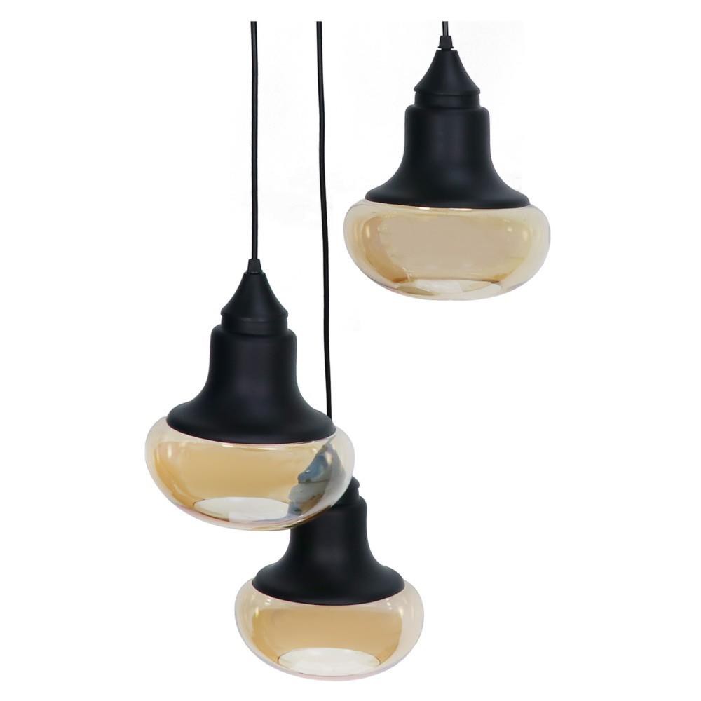 โคมไฟช่อ-ไฟช่อ-cst-2809-3-สีดำ-3-หัว-โคมไฟภายใน-โคมไฟ-หลอดไฟ-pendant-lamp-cst-2809-3-3-light-black