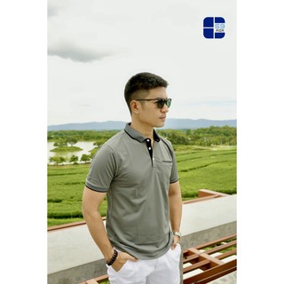 สินค้า เสื้อโปโลผู้ชายแขนสั้น รุ่น C59 AIR รหัส 087 เสื้อสีพื้น เสื้อคอปก เสื้อคอโปโล เสื้อมีปก KINGBERRY SHOP