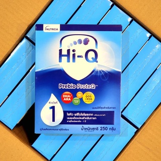 ภาพขนาดย่อของสินค้า‍ ️ Hi-Q Prebio Proteq ไฮคิว พรีไบโอ โพรเทก สูตร 1 ขนาด 250 กรัม ยกลัง 12 กล่อง (3000 กรัม)