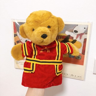 หุ่นมือน้องหมี MERRY THOUGHT Made in England ใช้สำหรับเป็นสื่อการเรียนการสอนปฐมวัย เล่านิทาน
