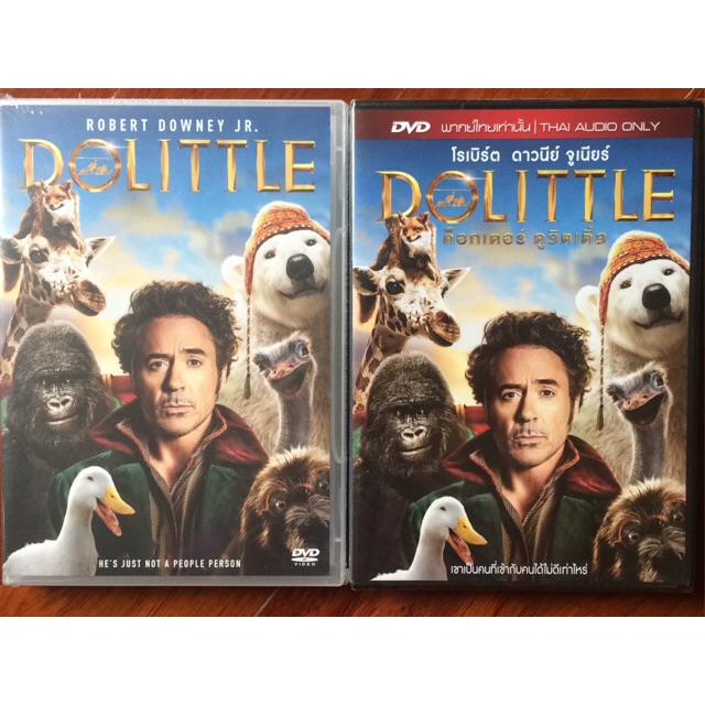 dolittle-dvd-ด็อกเตอร์-ดูลิตเติ้ล-ดีวีดีแบบ-2-ภาษา-หรือ-แบบพากย์ไทยเท่านั้น