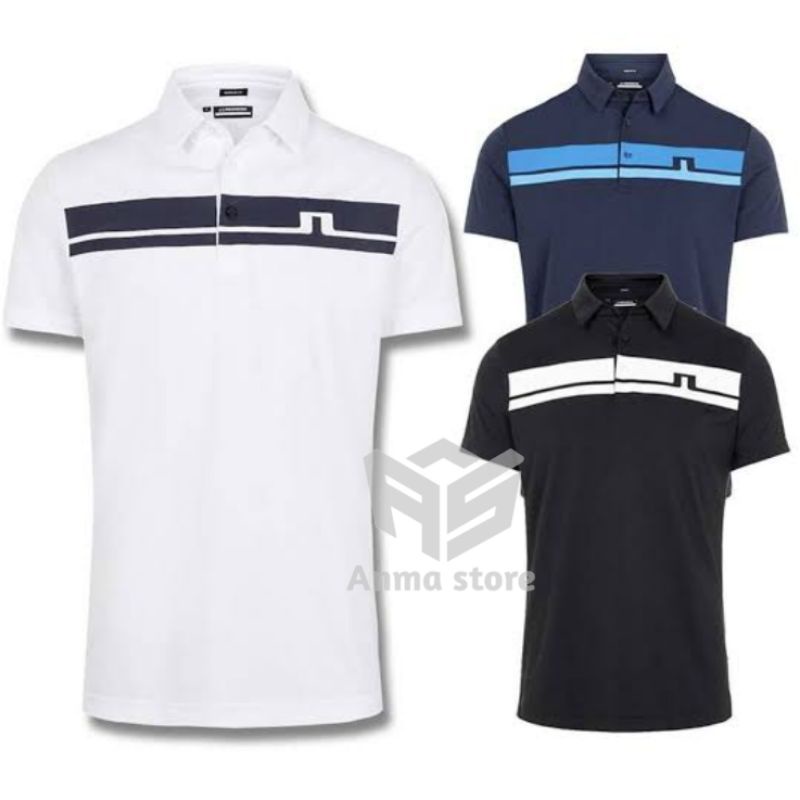 J.lindeberg เสื้อโปโล คอปก ยอดนิยม สําหรับเล่นกอล์ฟ Shopee Thailand