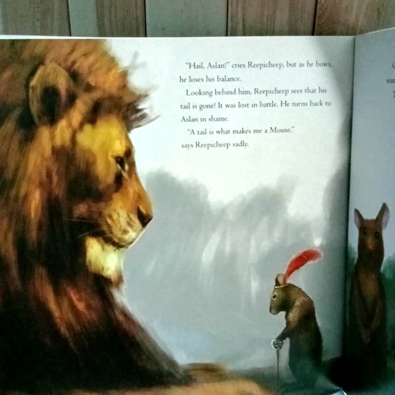 หนังสือปกอ่อน-nania-prince-caspian-the-tail-of-reepicheep-มือสอง