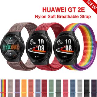 22มม สายนาฬิกาไนล่อน Huawei Watch GT 2e Soft Nylon Sport Loop For Huawei gt 2 สายนาฬิกาข้อมือ