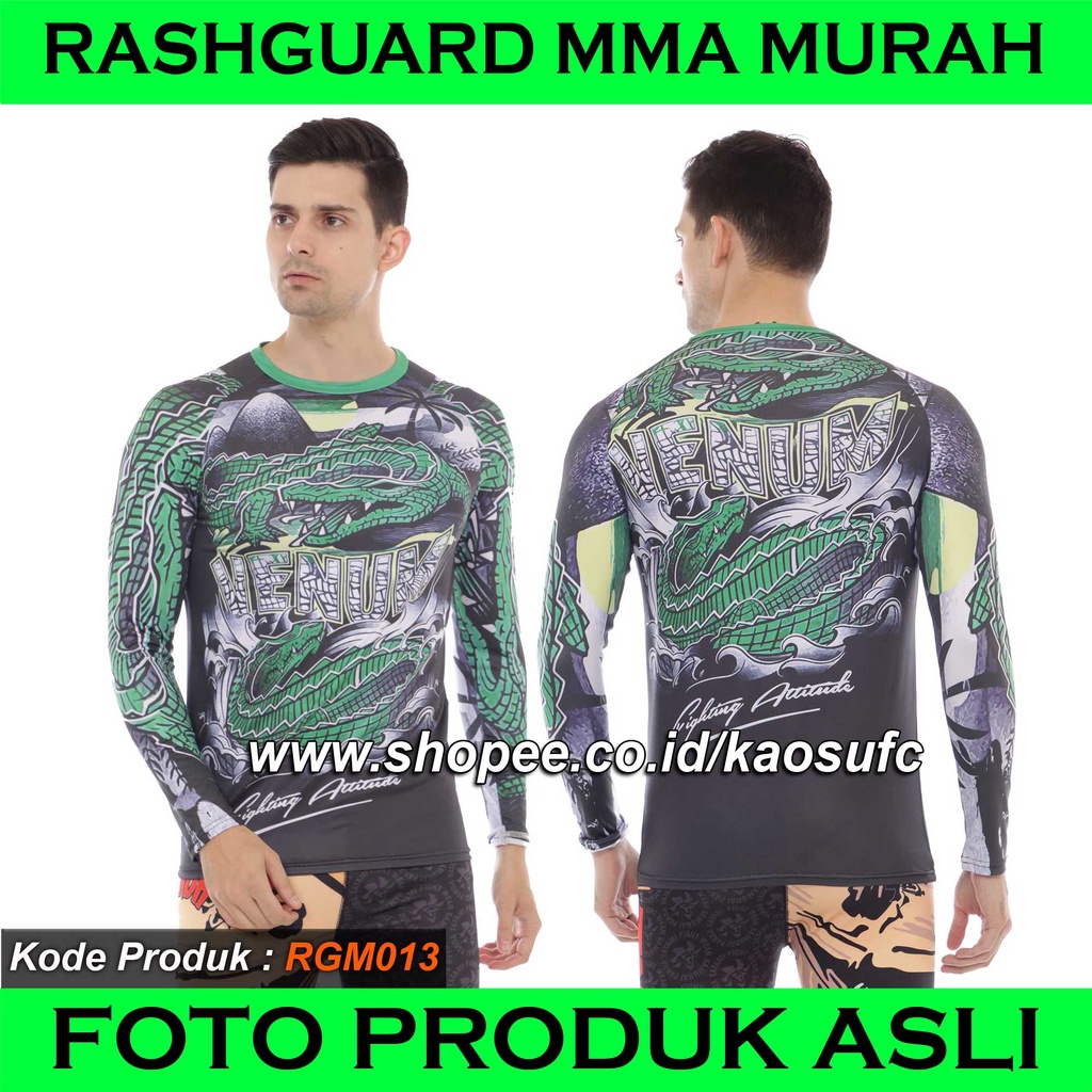 RASH GUARD MMA RASHGUARD BJJ COMPRESSION JIUJITSU BASELAYER CUFF MMA ...