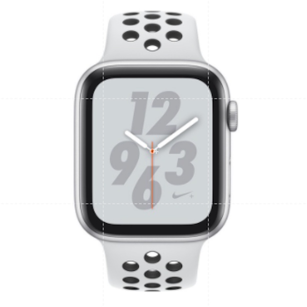 นาฬิกา APPLE Nike+ Series 4 (GPS) Silver Aluminum Case with Pure