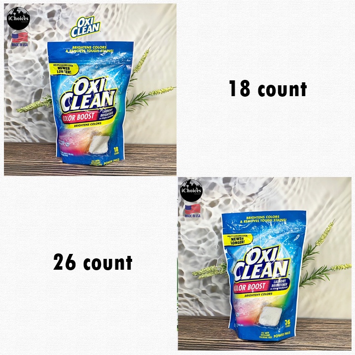 [OxiClean] Color Boost Brightens Colors Laundry Brightener & Stain