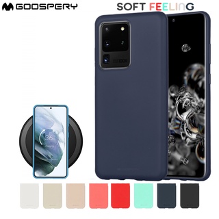 Casing Samsung Galaxy S23 S22 S21 S20 Plus Ultra FE Mercury Goospery Soft Feeling Jelly Case