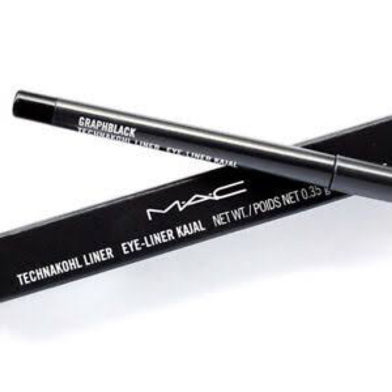 m-a-c-แท้-พร้อมส่ง-ฉลากไทย-m-a-c-technakohl-liner-graphblack-เนื้อนุ่มลื่นเขียนง่าย