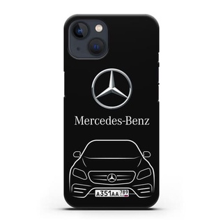 เคสโทรศัพท์มือถือ ป้องกันกระแทก ลาย Mercedes Benz สําหรับ IPhone 14 Plus 13 Pro Max 12 Mini XS Max