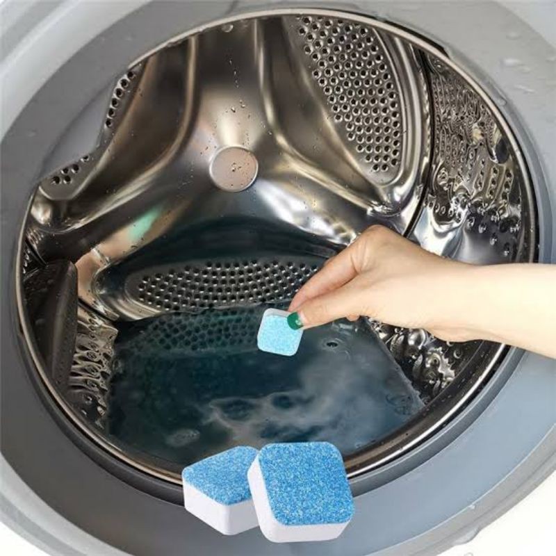 ภาพหน้าปกสินค้าทำความสะอาดเครื่องซักผ้า ก้อนฟู่ เม็ดฟู่ ล้างเครื่องซักผ้า (12ก้อน) ฆ่าเชื้อแบคทีเรียได้ถึง 99.9%