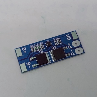 BMS 2S Li-ion Lithium 18650 3.7V 10A ตัวควบคุมการชาร์จ แบตเตอรี่ลิเธียมไอออน (บอร์ดน้ำเงิน)