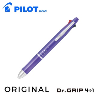 ปากกา+ดินสอ ขนาด  0.5 มม. รวมอยู่แท่งเดียว Pilot Dr.Grip 4+1