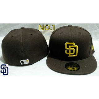 หมวกเบสบอล MLB San Diego Padres สไตล์ฮิปฮอป คลาสสิก ไม่เพียงพอ ไซซ์ mqvA